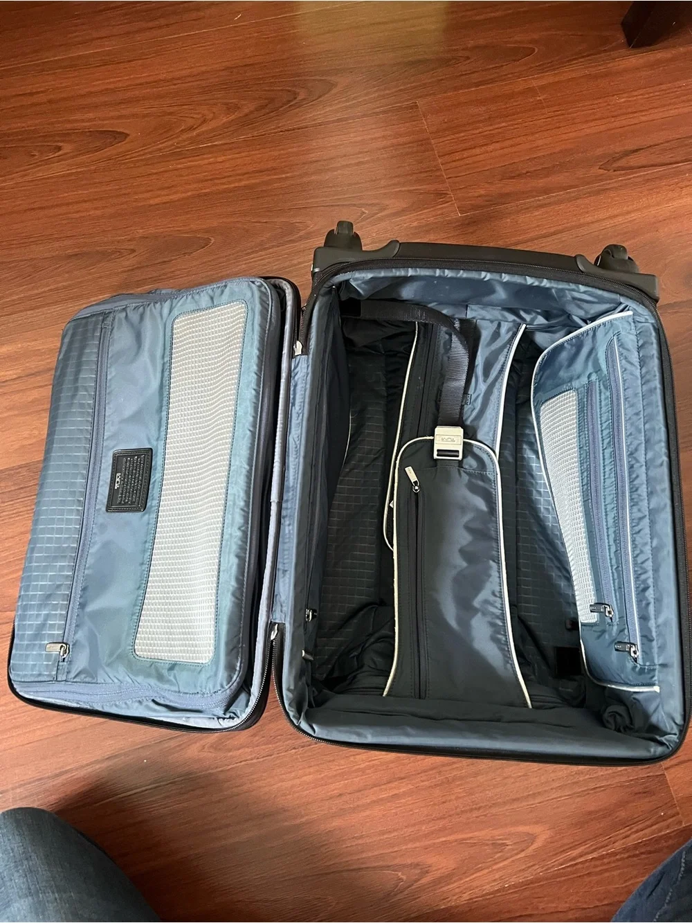 Tumi Black Arrive Carry-On Spinner